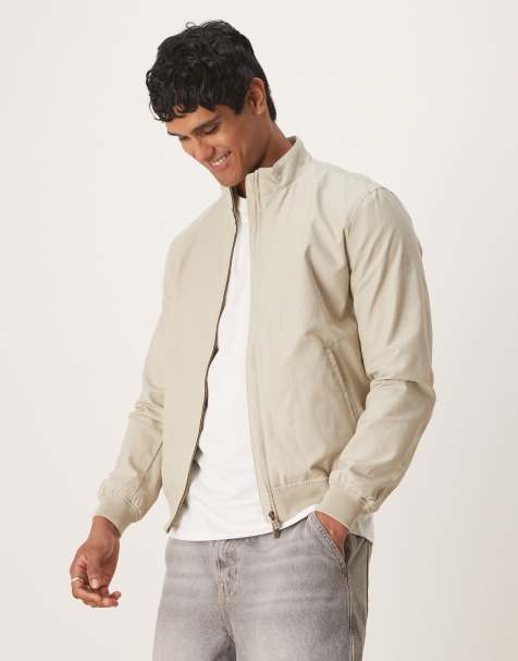 Scalpers Cooper b jacket in beige - view 1