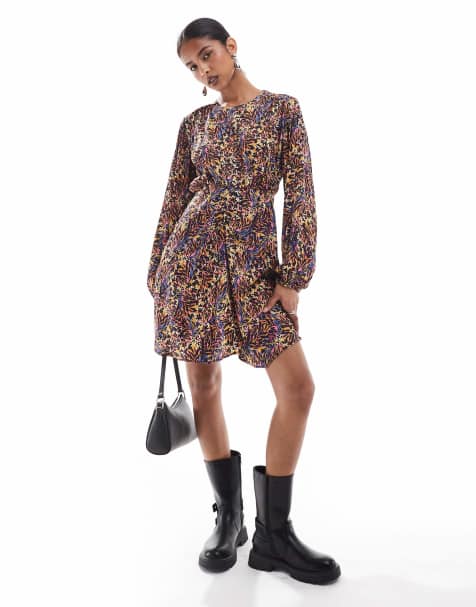 Scalpers – Corde – Kleid mit buntem Muster - view 1