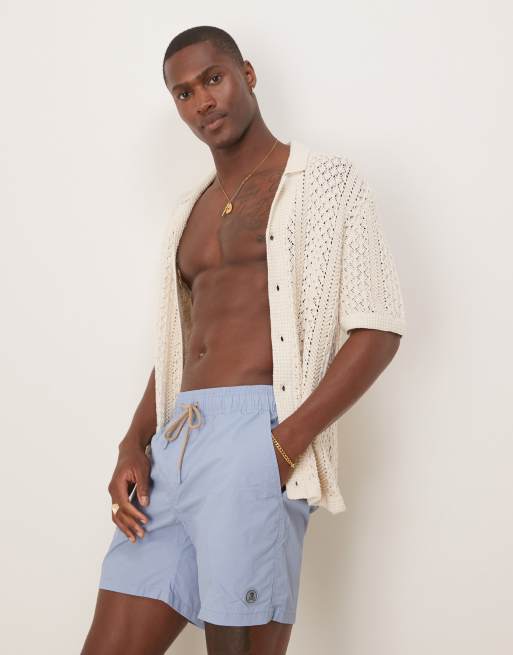 Scalpers - Costume da bagno azzurro délavé