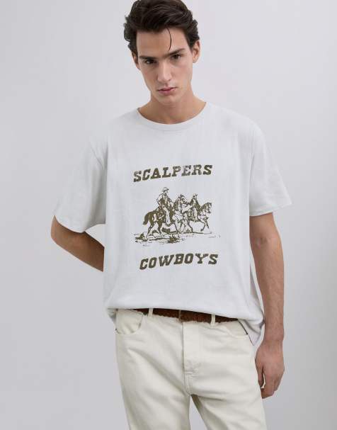 Scalpers – Cowboys – T-Shirt in Hellgrau - view 1