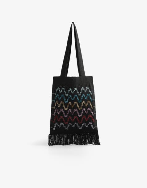 Scalpers crochet bag in black - view 1