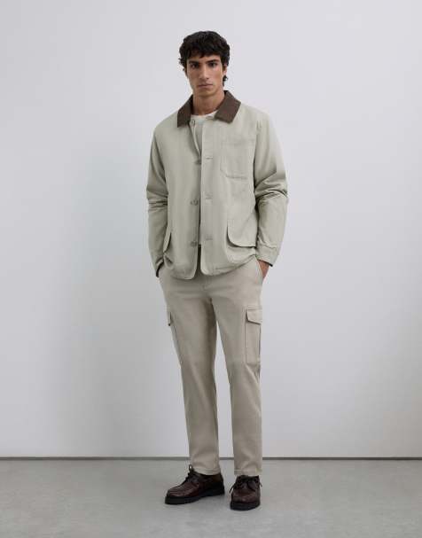 Scalpers – Cropped-Cargohose in Steinbeige - view 1