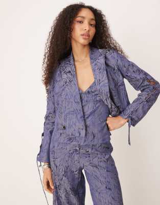 Scalpers - Cross Jac - Blazer in Blau