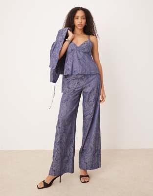 cross jac pants in blue