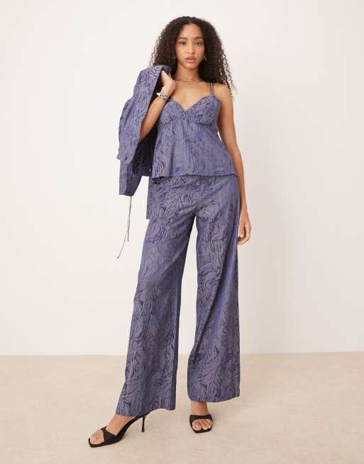 Scalpers cross jac pants in blue