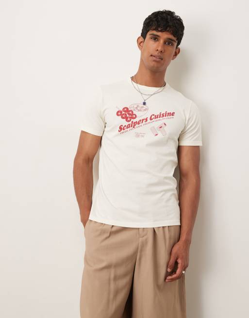 Scalpers - Cuisine - T-shirt - Crème