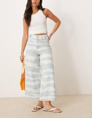 Scalpers Culotte Bluezeb Denim Pants