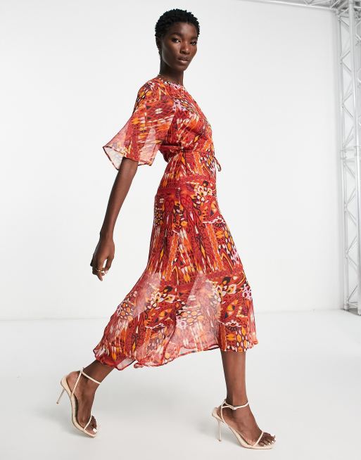 Scalpers Dex - Robe courte - Orange