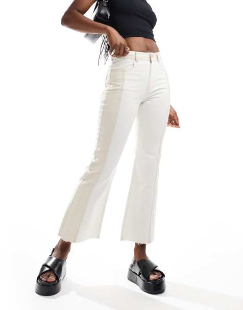 Scalpers - Double - Jean en denim - Écru - view 1