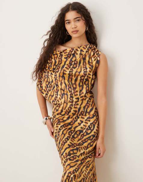 Scalpers – Drop Greta – Kleid mit Tierfellmuster - view 1
