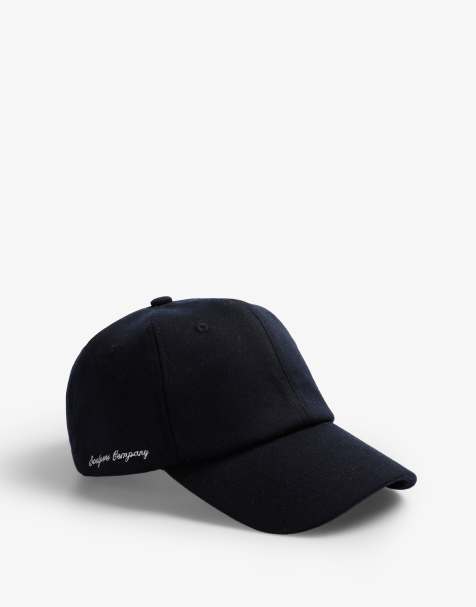 Scalpers - Effen pet van wolmix in marineblauw - view 1