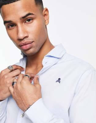 Elisee shirt in sky blue
