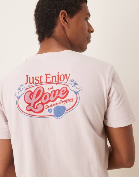 Scalpers Enjoy tee in lavender