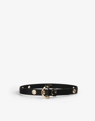Scalpers eyelet belt in black