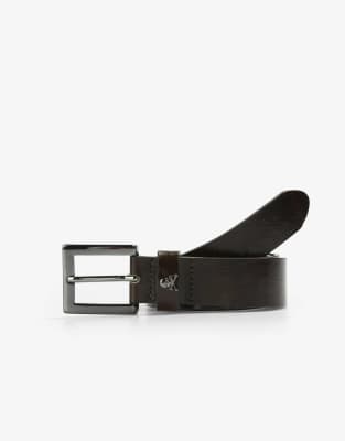 eyelet belt in khaki-Green