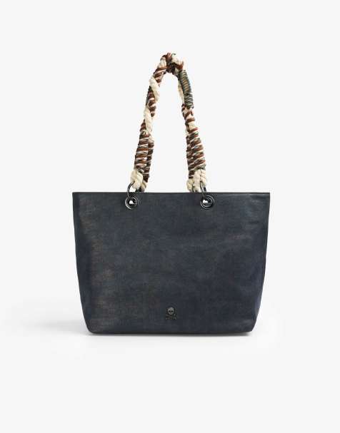 Scalpers - Fab Eday - Sac avec poignées en corde - Bleu marine - view 1