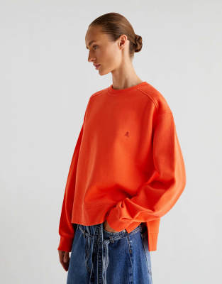 Scalpers - Fade - Basic-Pullover in Orange