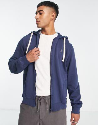 Fade hoodie in navy