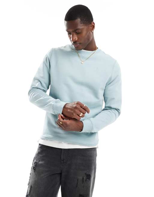 Scalpers fade sweater in green