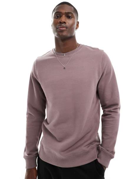 Scalpers – Fade – Sweatshirt in Burgunderrot - view 1