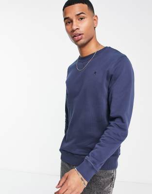 Fade sweatshirt in navy