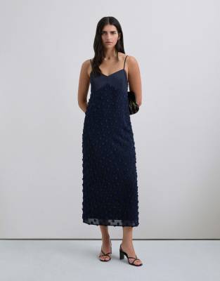 Scalpers - Fancy - Trägerkleid in Marineblau