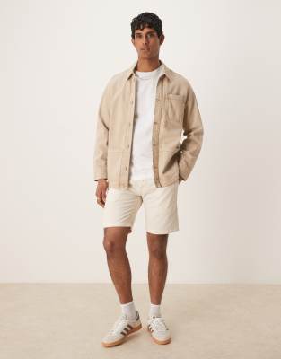 Scalpers Felix Denim Jacket In Gold