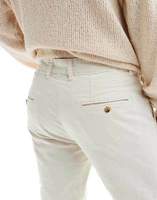Scalpers Firenze relaxed pants in cream, 4 of 5