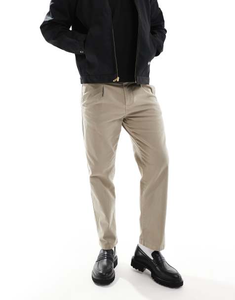 Scalpers Firenze relaxed pants in dark taupe - view 1