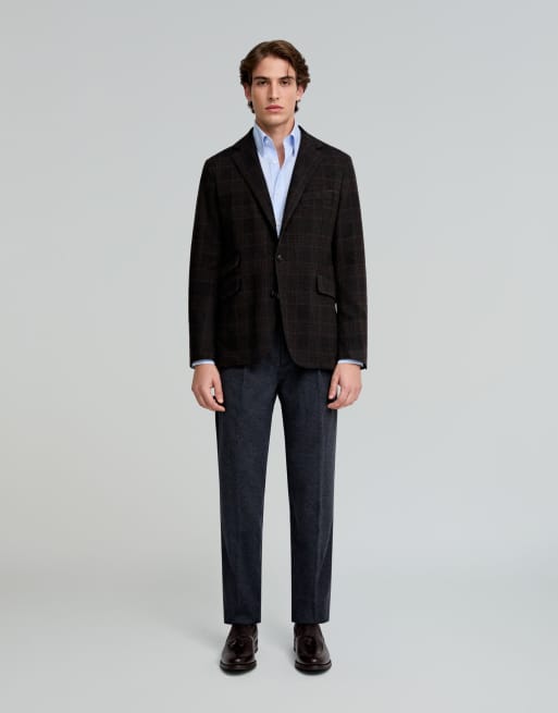 Scalpers firenze warm pants in dark grey 