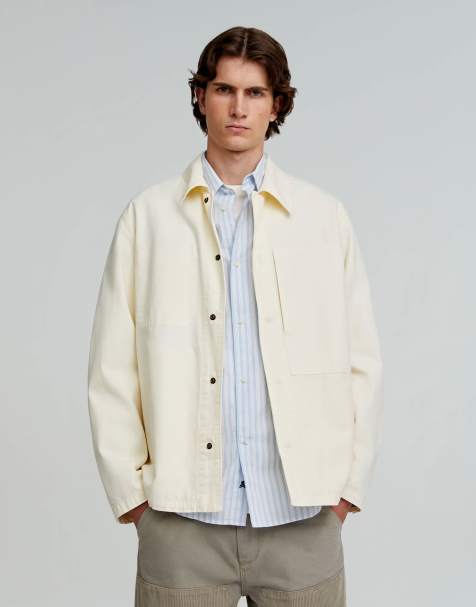 Scalpers - Floyen - Camicia giacca crema - view 1