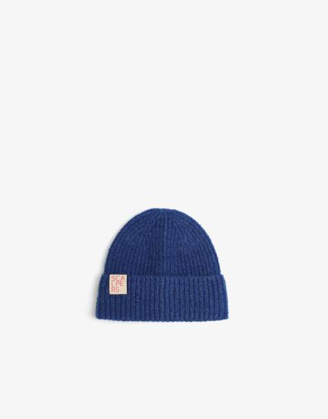 Scalpers Fluor Knit Hat In Blue    - view 1