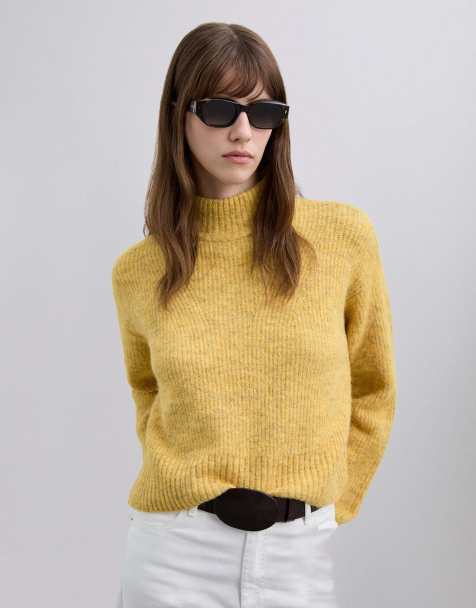 Scalpers - Fluor - Maglione color senape - view 1