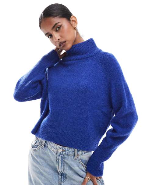 Scalpers – Fluor – Pullover in Blau - view 1