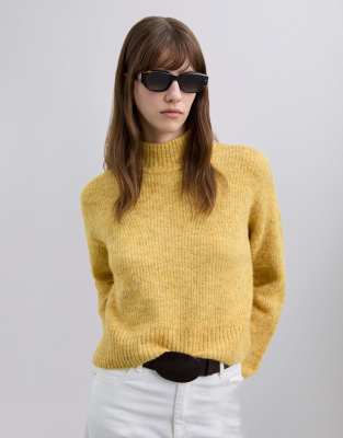 Scalpers - Fluor - Pullover in Senfgelb