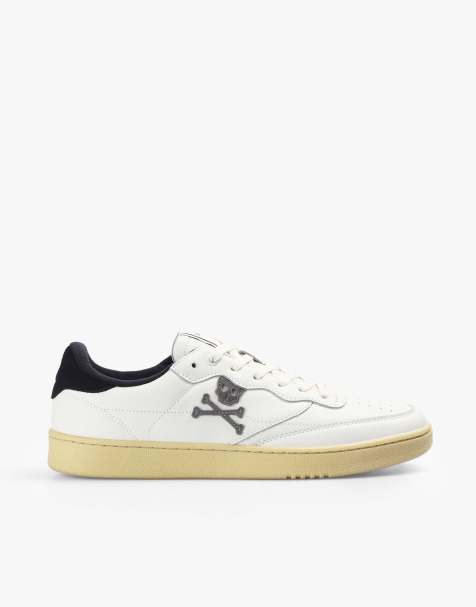 Scalpers - Ford - Sneakers color bianco e blu navy - view 1