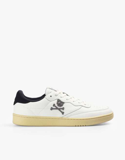 Scalpers - Ford - Sneakers color bianco e blu navy