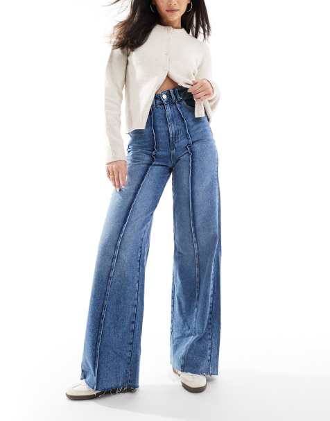 Scalpers front color denim pants in light indigo - view 1