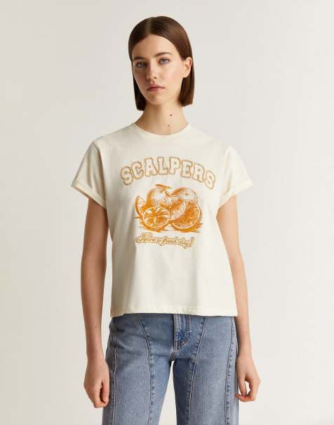 Scalpers fruits  t-shirt in natural - view 1