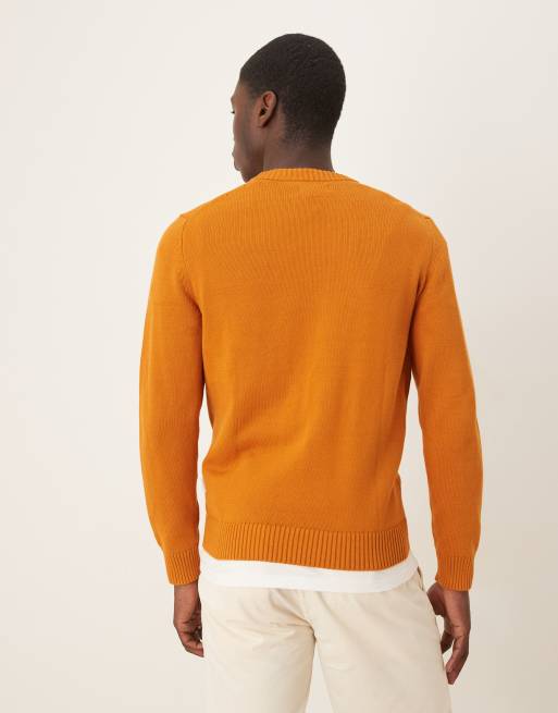 Scalpers Gaarder tricot in pumpkin, 4 of 4