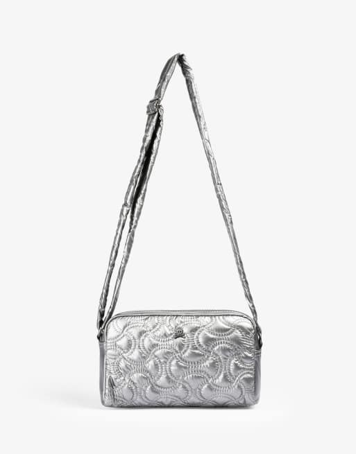 Scalpers – Gesteppte Tasche in Silber