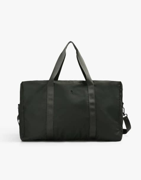 Scalpers – Gewachste Beuteltasche in Khaki - view 1