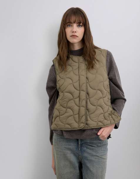 Scalpers - Gilet color kaki chiaro - view 1