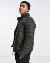 Calvin klein jeans reflective 3m puffer jacket with orange logo sale