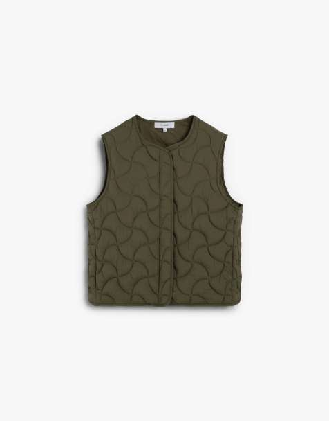 Scalpers – Gstaad – Weste in hellem Khaki - view 1