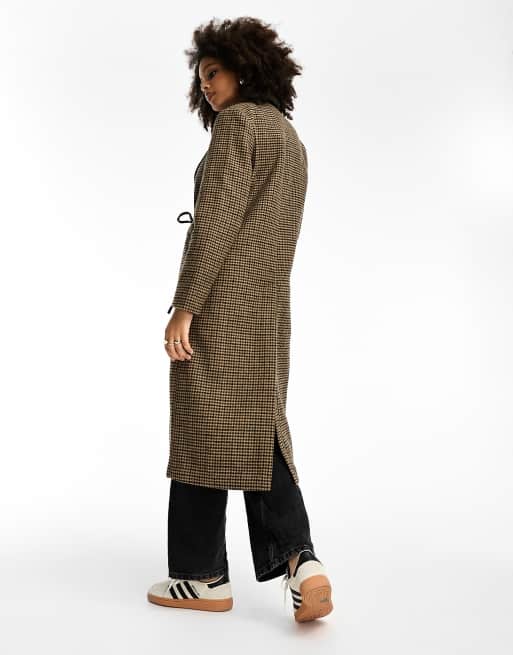 Scalpers Handmade Manteau long a carreaux Vert ASOS