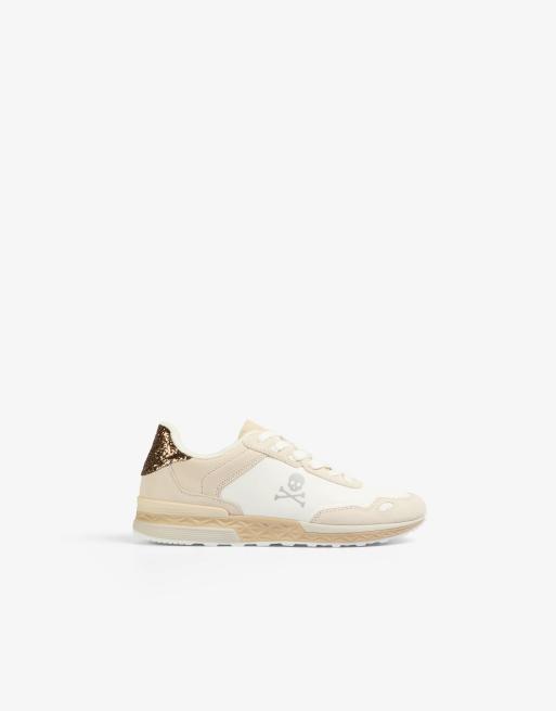 Scalpers - Harry - Baskets - Blanc cassé/bronze