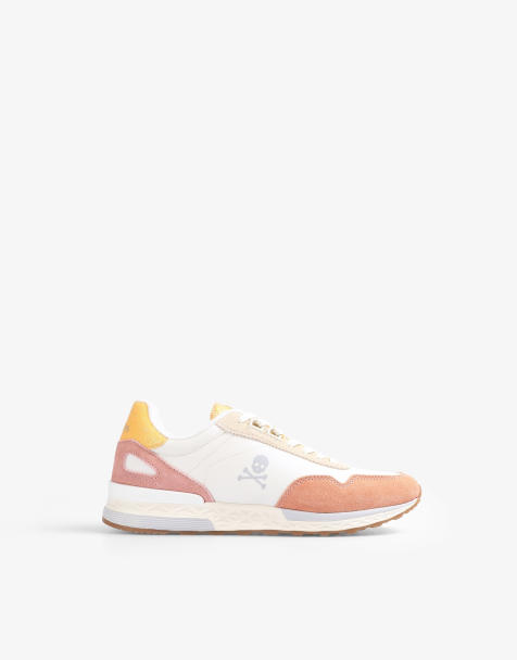 Scalpers harry sneakers in yellow - view 1