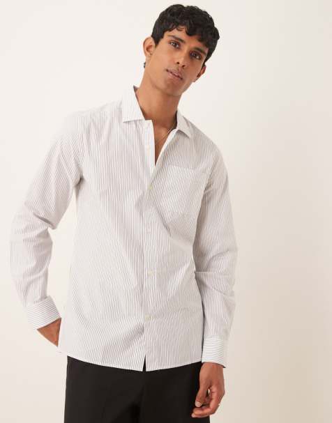 Scalpers - Helsinki - Camicia a righe blu - view 1