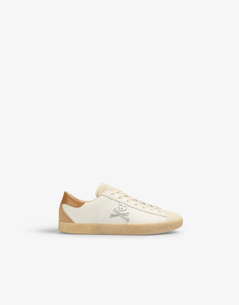 Scalpers - Henry - Sneakers da donna bianco sporco/cammello - view 1